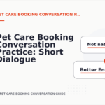 Pet Care Booking Conversation Practice: Short Dialogue Examples