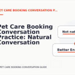 Pet Care Booking Conversation Practice: Natural Conversation Lines