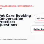 Pet Care Booking Conversation Practice: Questions and Answers